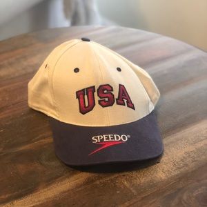 Retro USA Speedo SnapBack hat